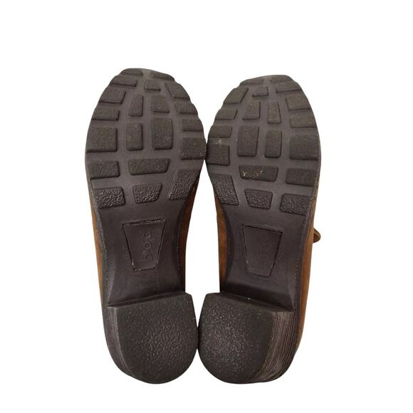 NEW Born BOC Womens 7.5 Brown Leather Slip On Western Comfort Ankle Boot - Picture 5 of 6